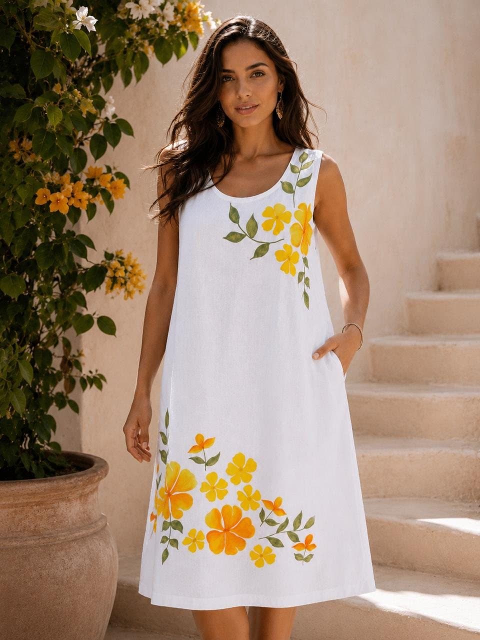 Hand-painted summer collection